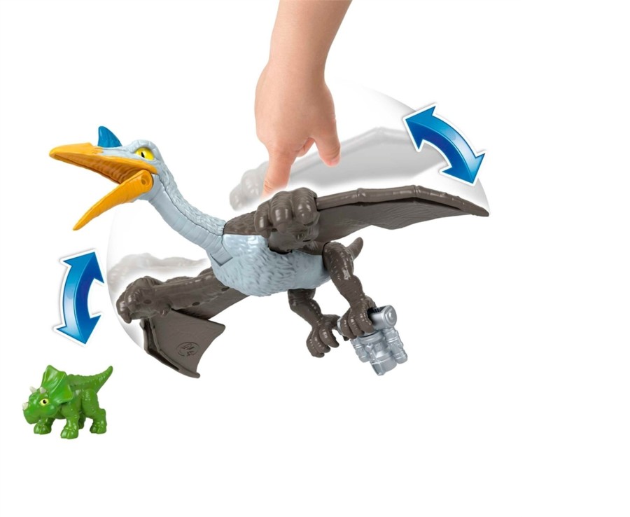 Toys Ken Black Toys | Imaginext Jurassic World Dominion Quetzal Dinosaur