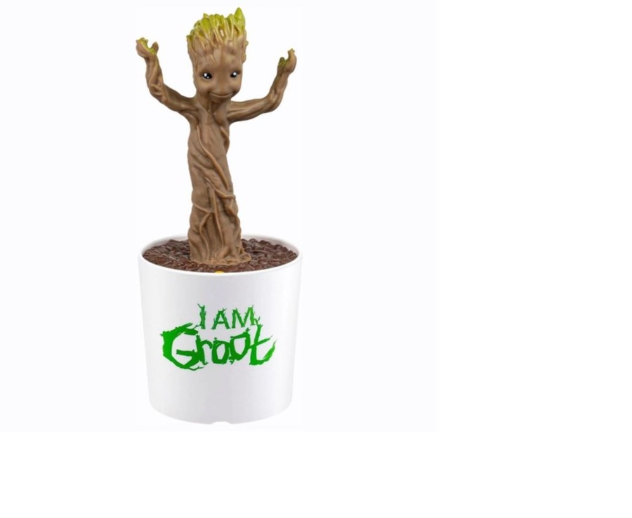 Toys Ken Black Toys | Marvel Guardians Of The Galaxy Dancing Groot Pot With Music