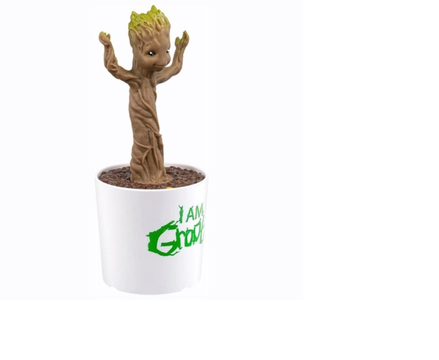 Toys Ken Black Toys | Marvel Guardians Of The Galaxy Dancing Groot Pot With Music