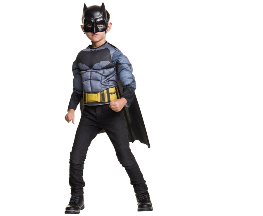 Learning & Education Ken Black Toys | Justice League Batman Muscle Chest Costume