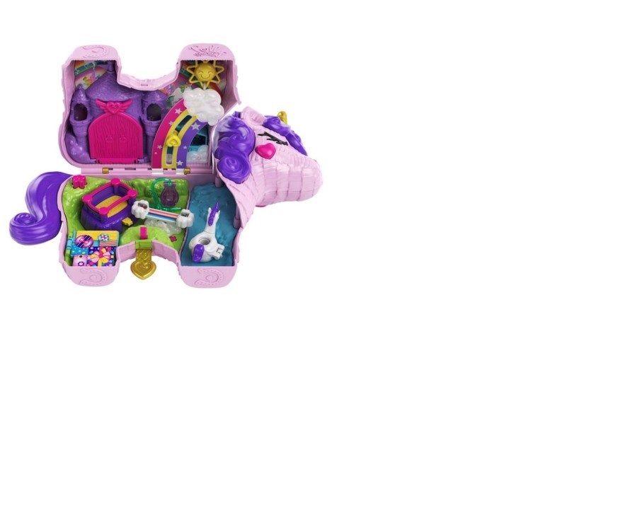 Toys Ken Black Toys | Polly Pocket Unicorn Party Surprise