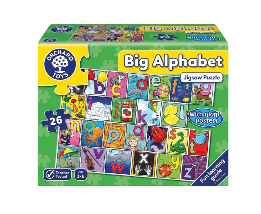 Learning & Education Ken Black Toys | Big Alphabet Jigsaw