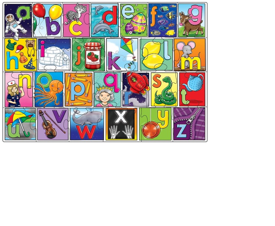 Learning & Education Ken Black Toys | Big Alphabet Jigsaw