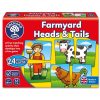 Learning & Education Ken Black Toys | Farmyard Heads & Tails