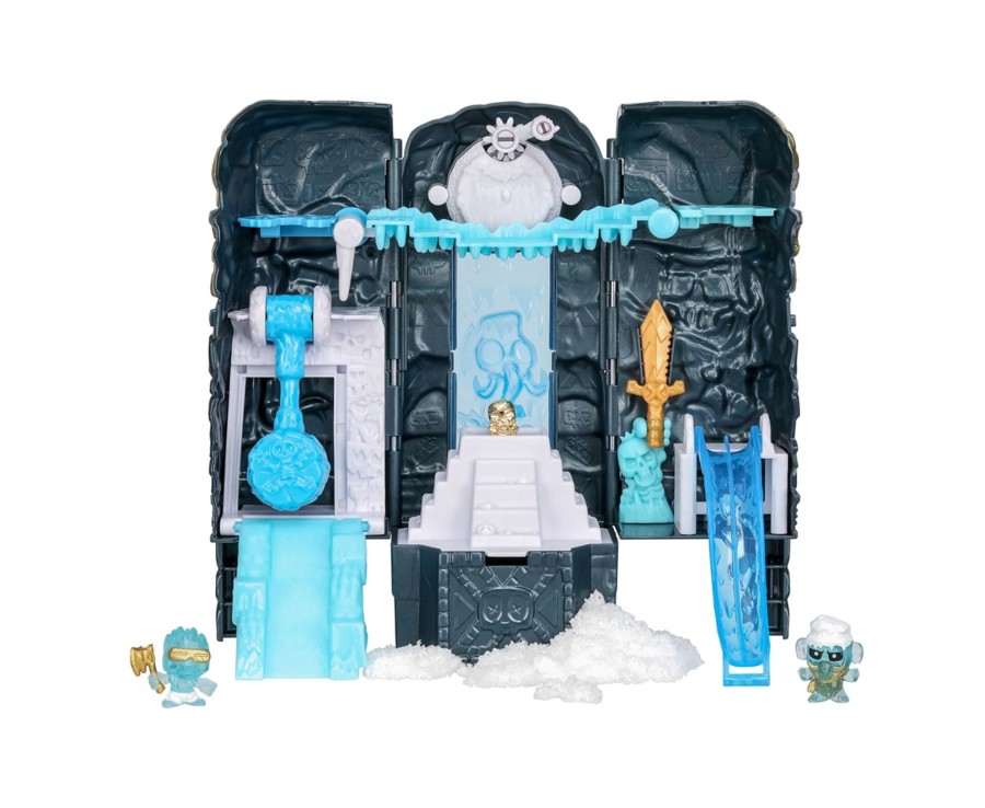 Toys Ken Black Toys | Treasure X Lost Lands Skull Island Frost Tower Micro Playset