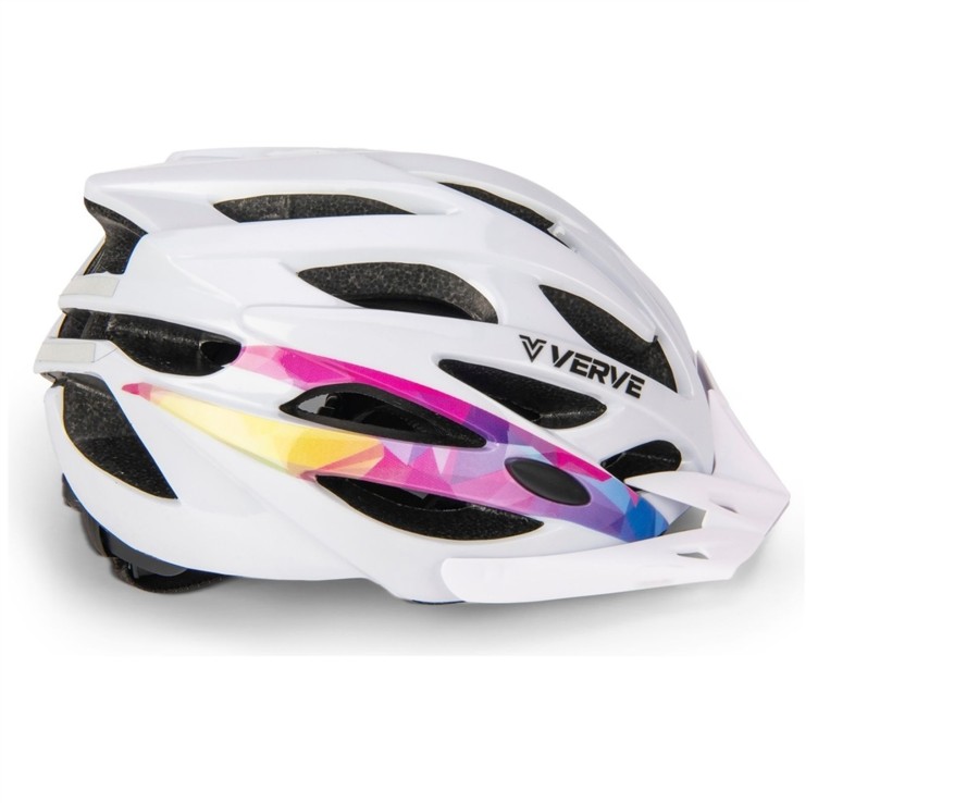 Outdoor Ken Black Toys | Verve White Helmet (Size 56-58Cm)