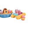 Toys Ken Black Toys | Tomy Toomies Peppa Pig Boat Adventure Set