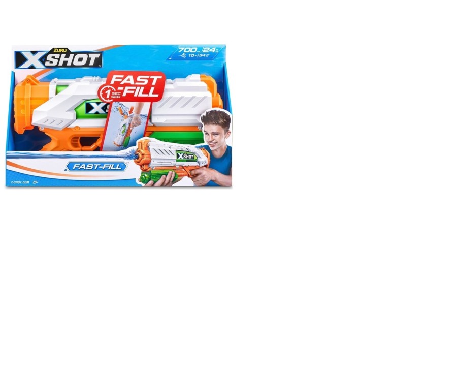 Outdoor Ken Black Toys | X-Shot Water Fast-Fill Water Blaster By Zuru