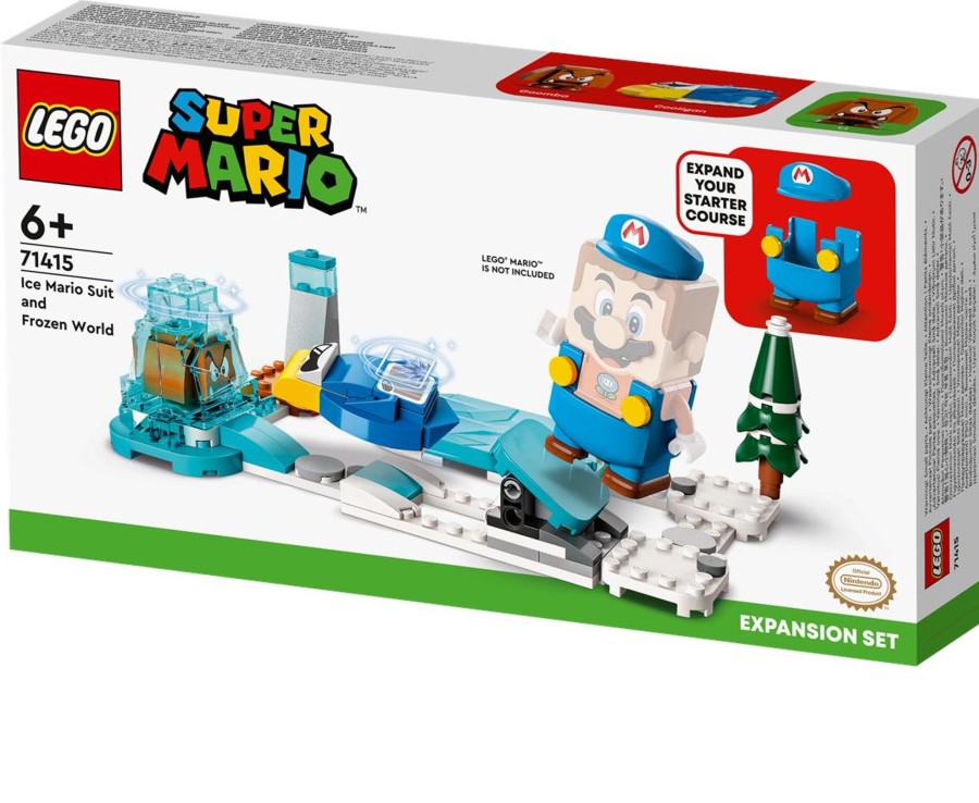 Toys Ken Black Toys | Lego® Super Mario Ice Mario Suit And Frozen World Expansion Set 71415