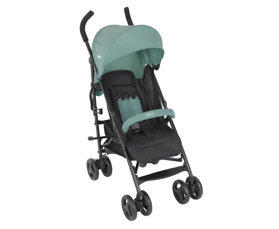 Baby Ken Black Toys | Graco Travelite Stroller - Mint