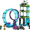 Toys Ken Black Toys | Lego® City Ultimate Stunt Riders Challenge 60361 Building Toy Set (385 Pieces)