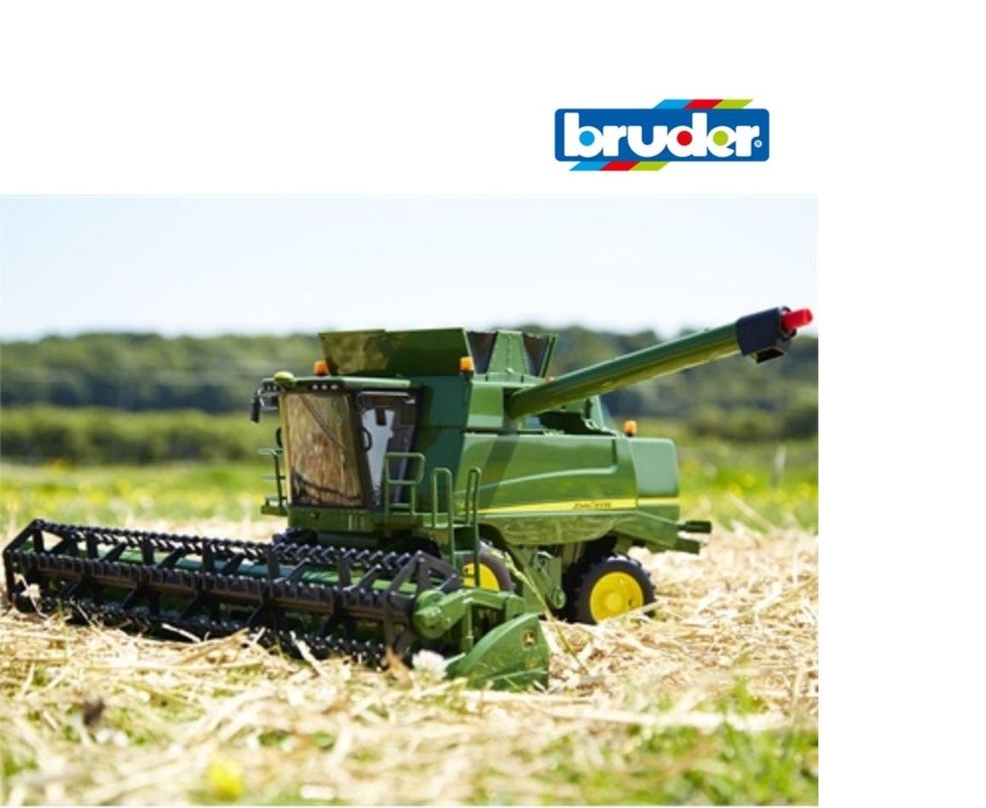 Toys Ken Black Toys | Bruder 1:16 John Deere Combine Harvester T670I