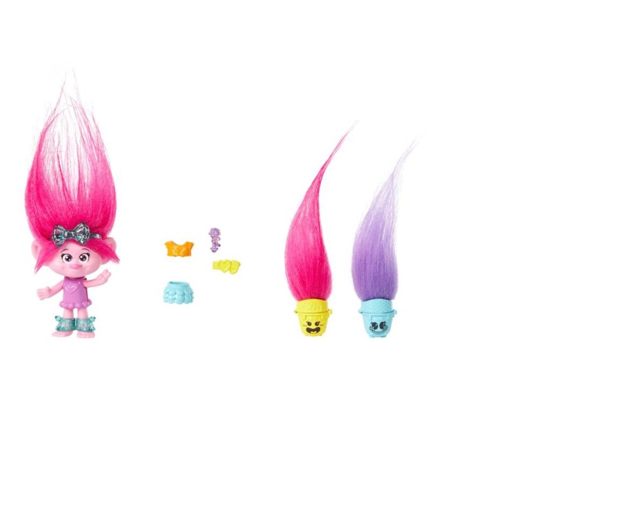 Toys Ken Black Toys | Trolls 3 Band Together Hair Pops Poppy Small 10Cm Doll