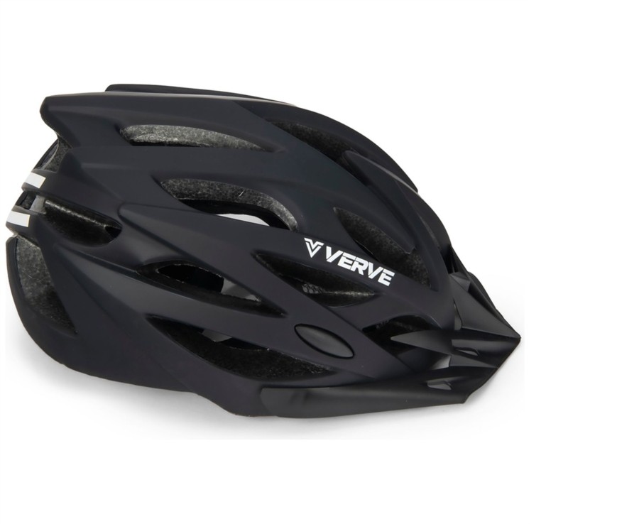 Outdoor Ken Black Toys | Verve Black Helmet (Size 58-61Cm)