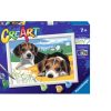 Learning & Education Ken Black Toys | Ravensburger Creart Paint By Numbers - Jack Russell Puppy