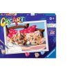 Learning & Education Ken Black Toys | Ravensburger Creart Paint By Numbers - Two Cuddly Cats