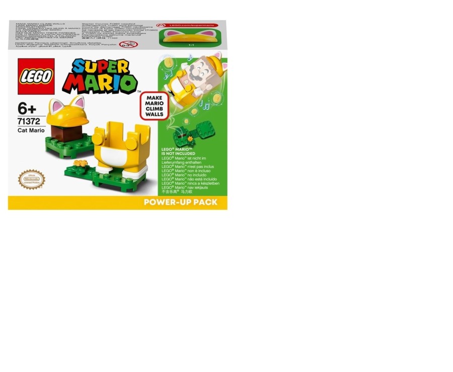 Toys Ken Black Toys | Lego 71372 Super Mario Cat Power-Up Pack Expansion Set