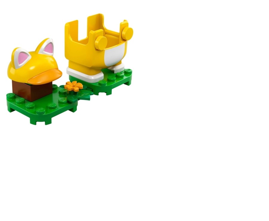 Toys Ken Black Toys | Lego 71372 Super Mario Cat Power-Up Pack Expansion Set