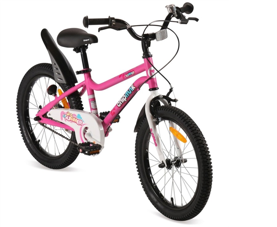 Outdoor Ken Black Toys | 18 Inch Chipmunk Summer Pink Bike