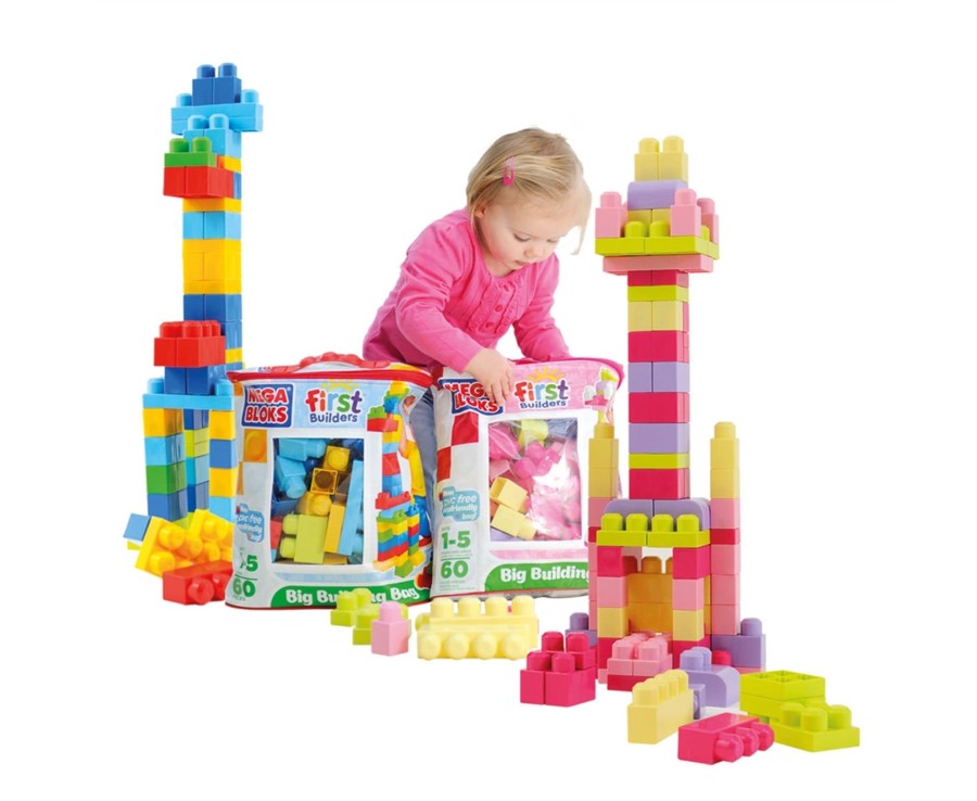 Toys Ken Black Toys | Mega Bloks First Builders Big Building Bag