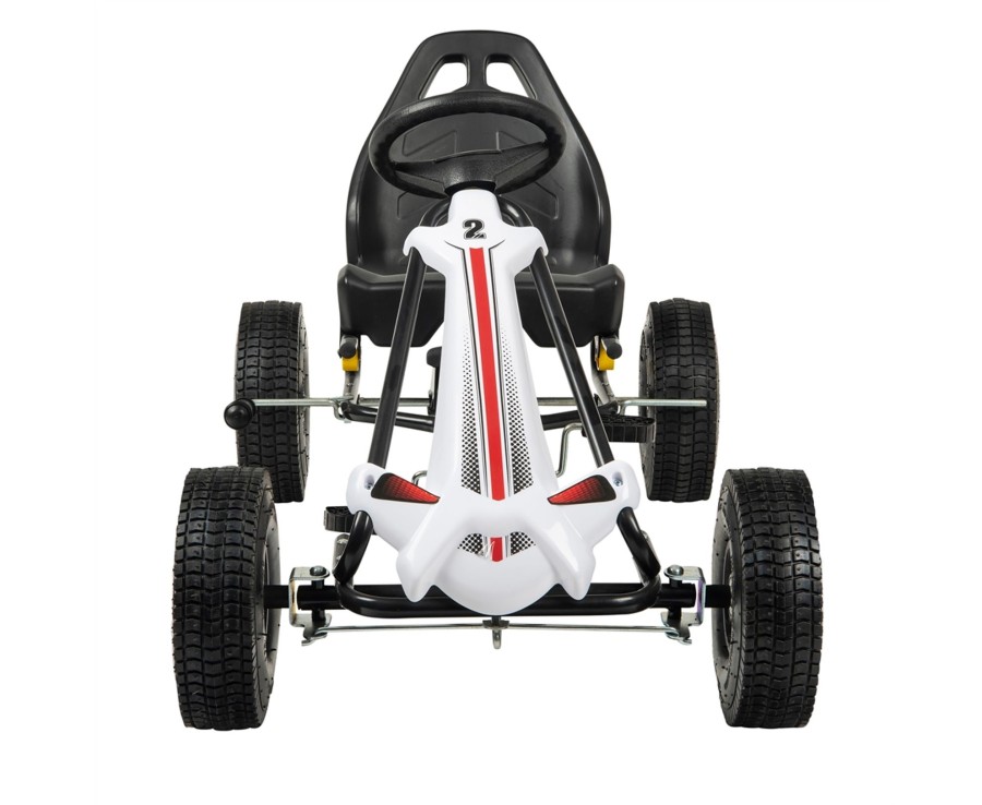 Outdoor Ken Black Toys | Black & White Rally Go Kart