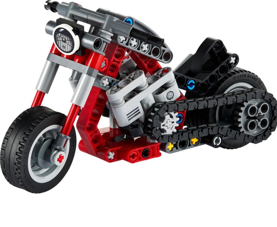 Toys Ken Black Toys | Lego® Technic Motorcycle 42132 Model Building Kit (163 Pieces)