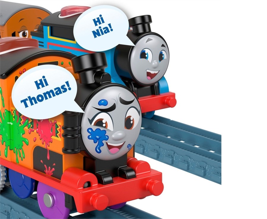 Toys Ken Black Toys | Thomas & Friends Talking Nia Motorised Engine