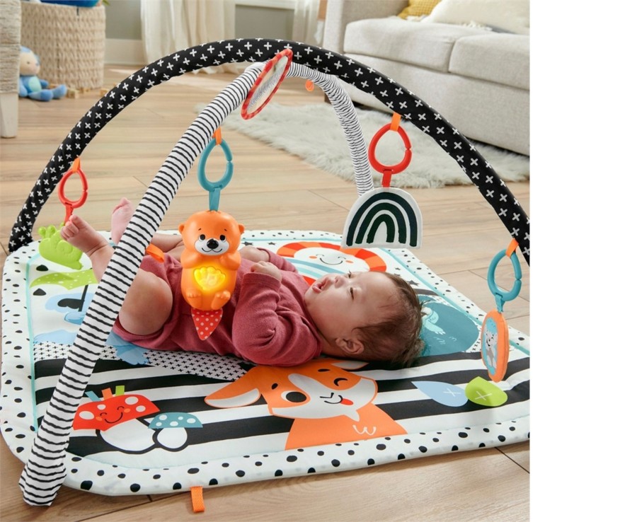 Baby Ken Black Toys | Fisher-Price 3-In-1 Music, Glow And Grow Baby Gym