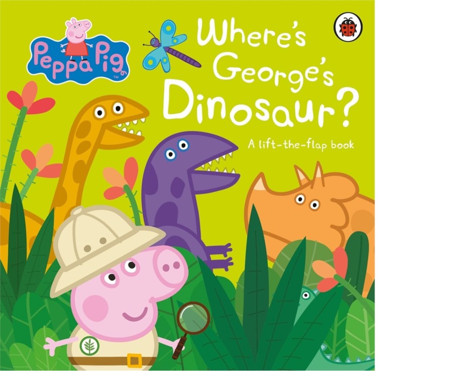 Learning & Education Ken Black Toys | Peppa Pig : Where'S George'S Dinosaur? A Lift The Flap Book