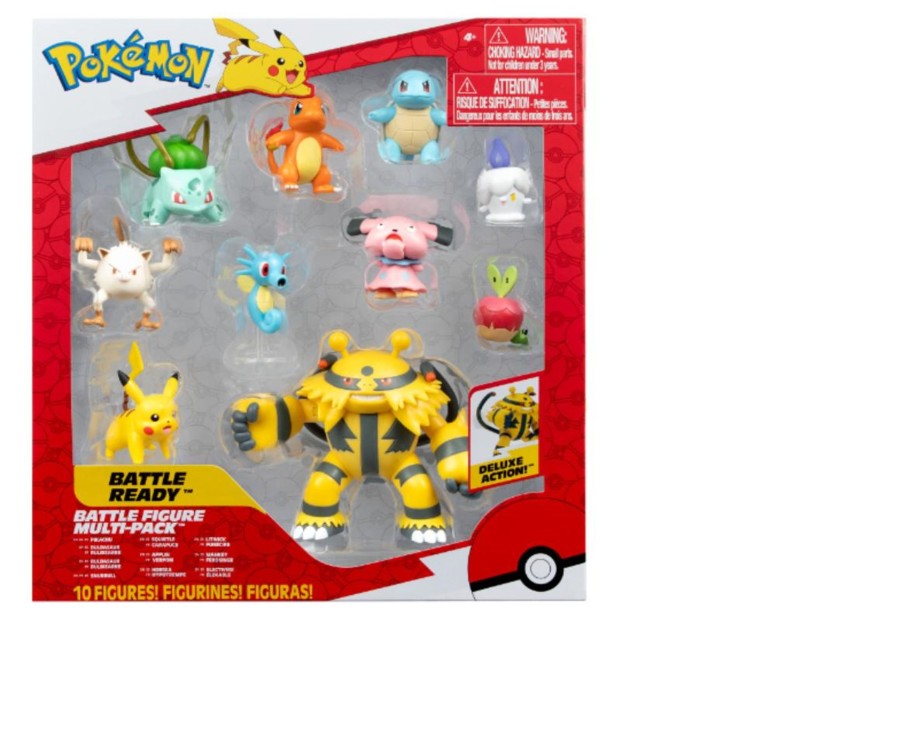 Toys Ken Black Toys | Pokemon Battle Figure 10 Pack