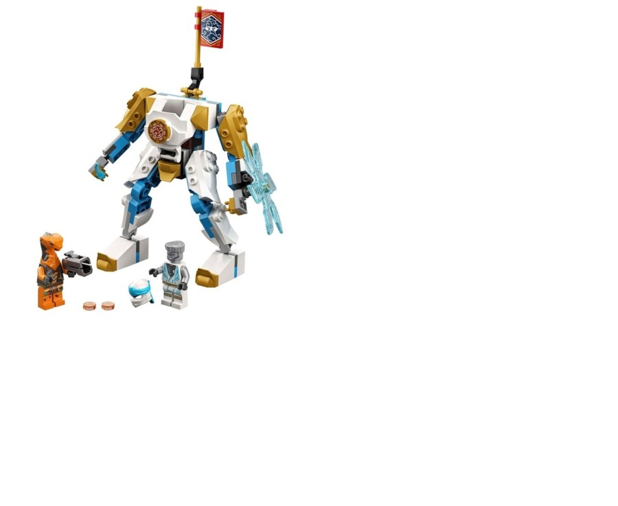 Toys Ken Black Toys | Lego 71761 Zane'S Power Up Mech Evo