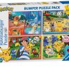 Learning & Education Ken Black Toys | Pokemon 4X100Pc Bumper Pack