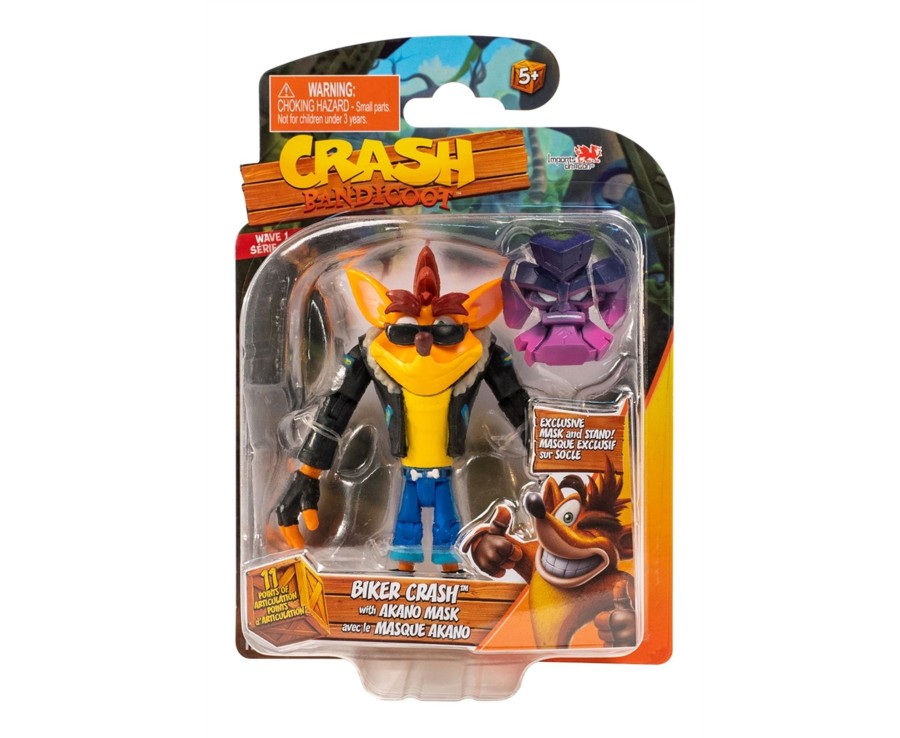 Toys Ken Black Toys | 11Cm Biker Crash With Mask