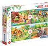 Learning & Education Ken Black Toys | Clementoni Farm Multipack (2X20 And 2X60)