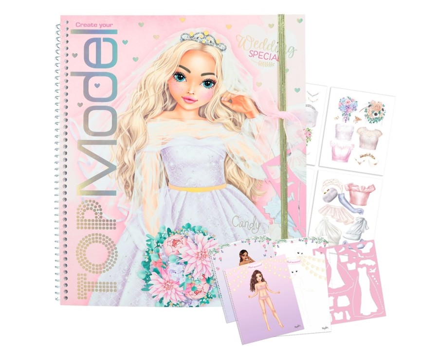 Learning & Education Ken Black Toys | Create Your Wedding Special Topmodel Colouring Book