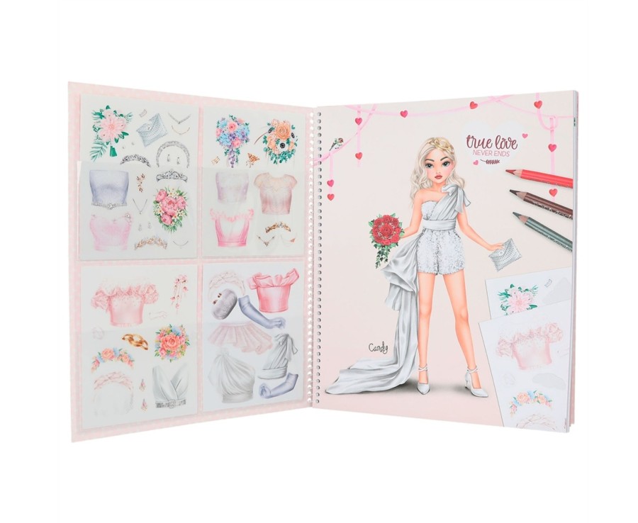 Learning & Education Ken Black Toys | Create Your Wedding Special Topmodel Colouring Book