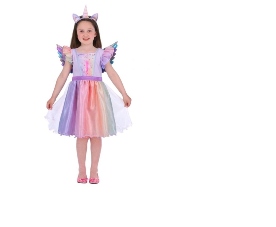 Learning & Education Ken Black Toys | Unicorn Dress Up Kids Costume 6-8 Years