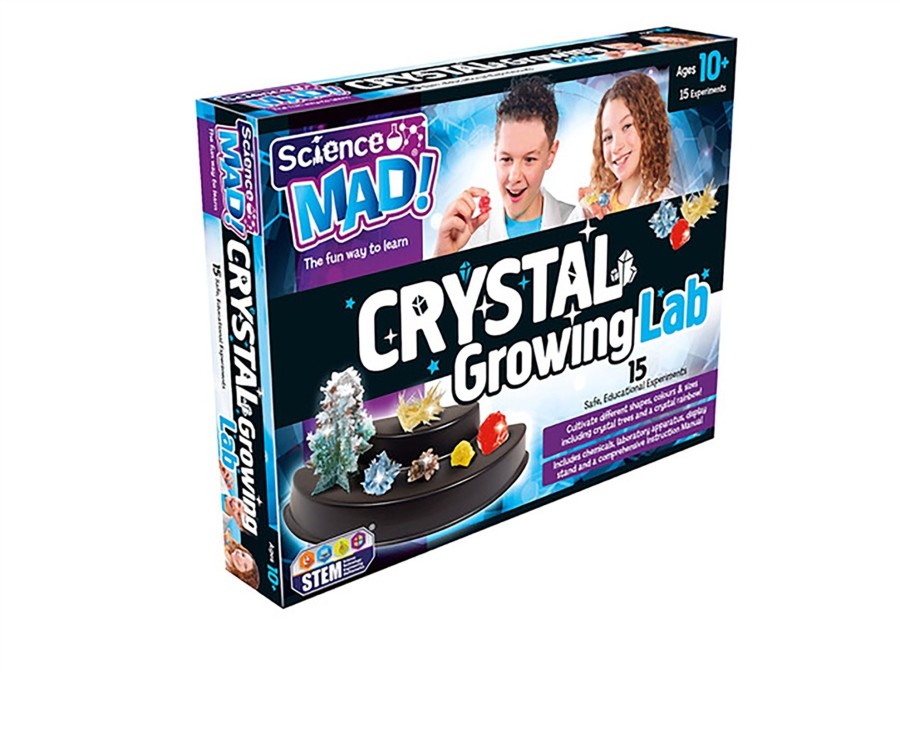 Learning & Education Ken Black Toys | Science Mad! Crystal Growing Lab