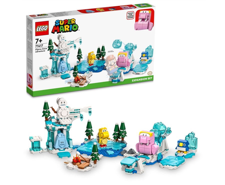 Toys Ken Black Toys | Lego® Super Mario Fliprus Snow Adventure Expansion Set 71417