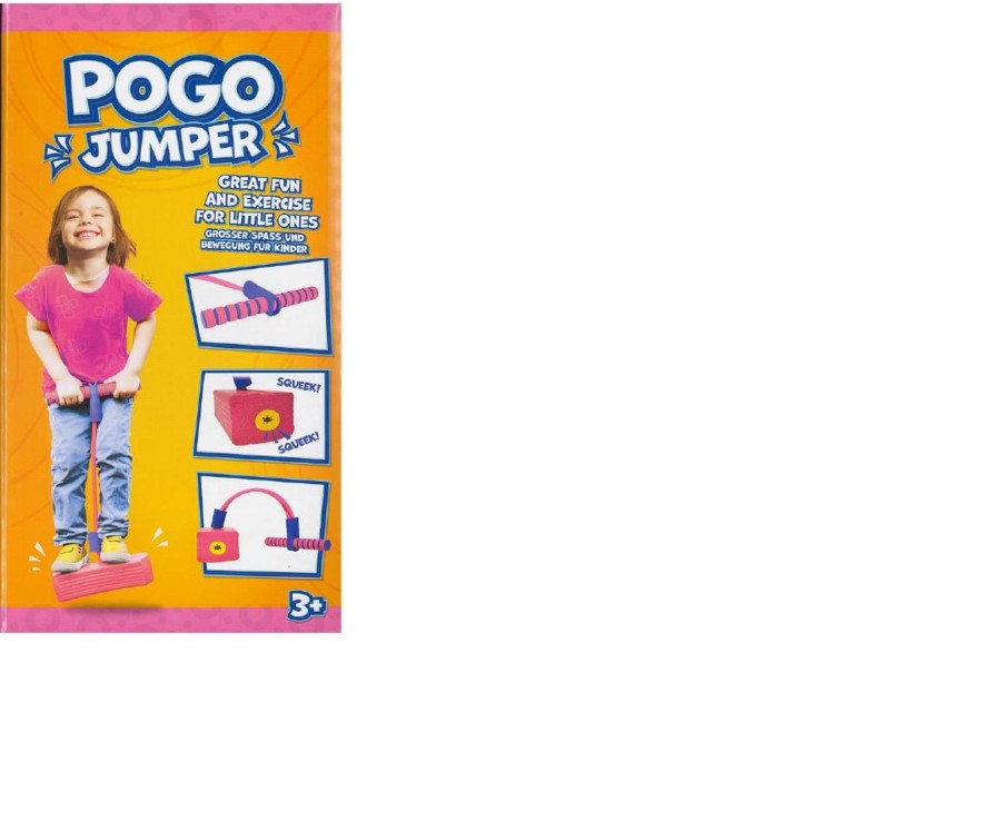 Outdoor Ken Black Toys | Pink & Purple Foam Pogo Jumper