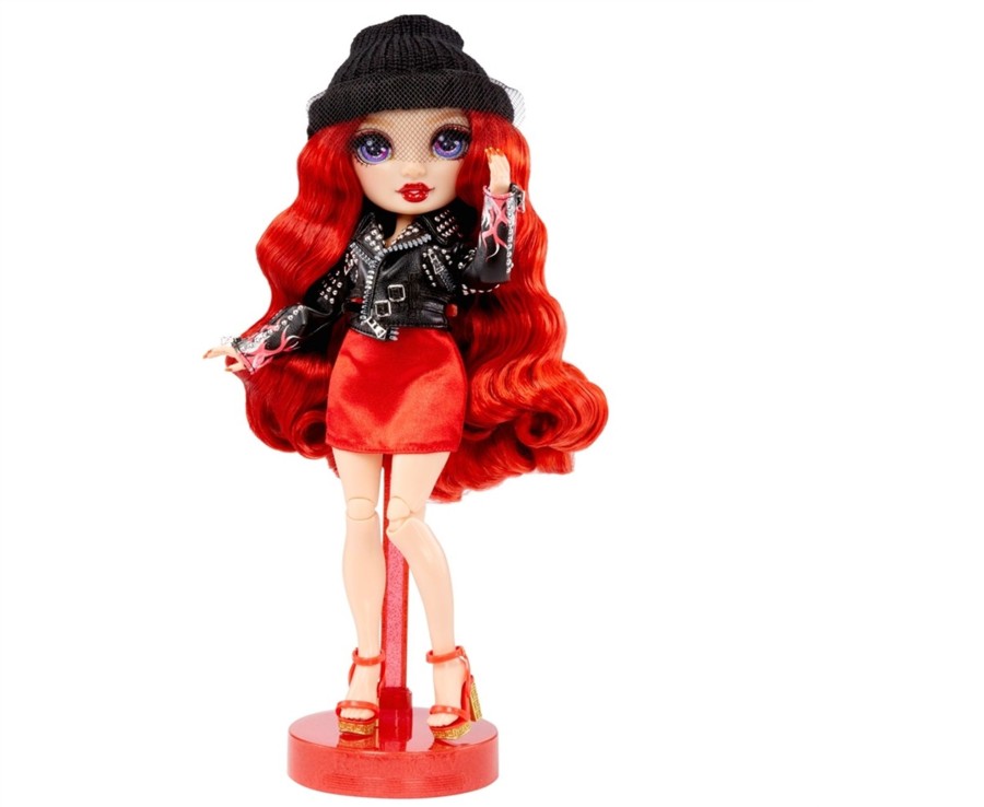 Toys Ken Black Toys | Rainbow High Fantastic Ruby Anderson Red Doll Fashion Playset