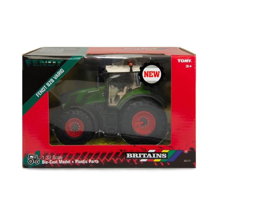 Toys Ken Black Toys | 1:32 Fendt 828 Tractor