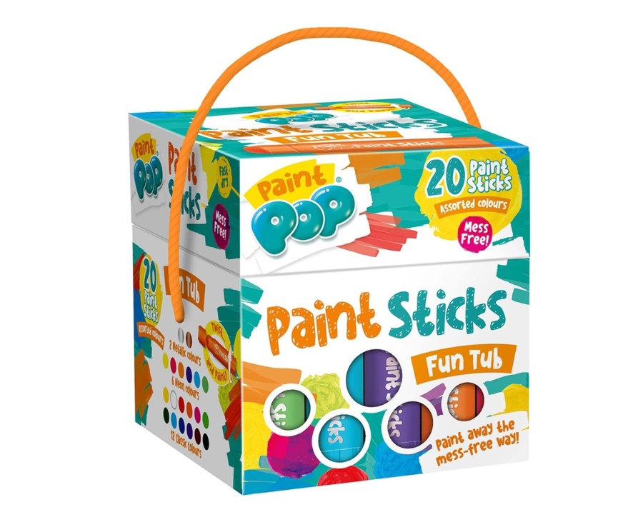 Learning & Education Ken Black Toys | Paint Pop Fun Tub! (20 Stick)