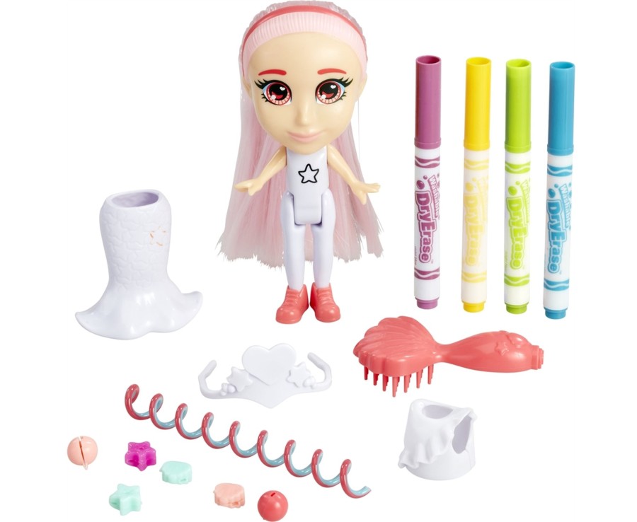 Learning & Education Ken Black Toys | Colour 'N' Style Friends Mermaids - Coral