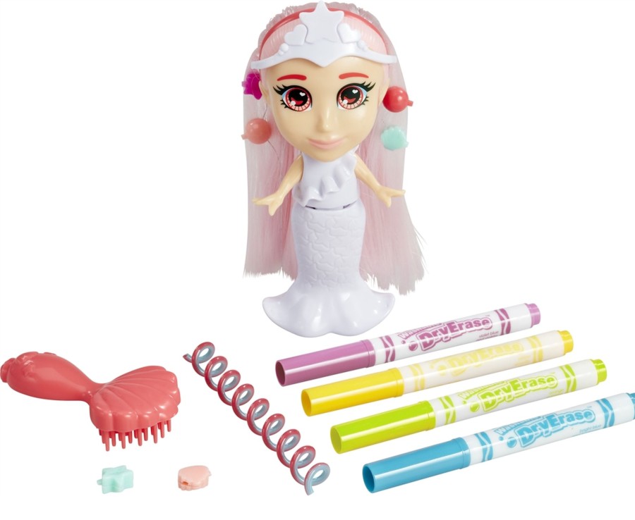 Learning & Education Ken Black Toys | Colour 'N' Style Friends Mermaids - Coral