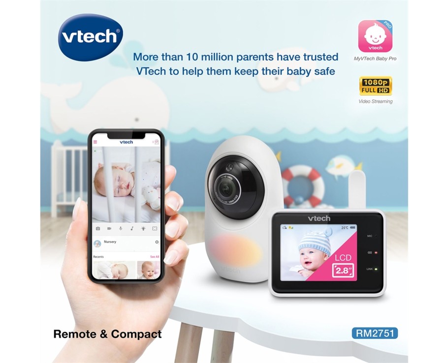 Baby Ken Black Toys | Vtech Rm2751 2.8" Smart Video Monitor