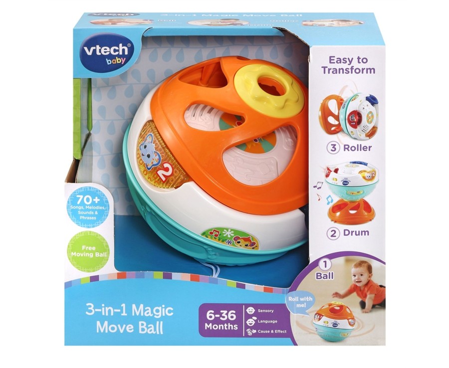 Baby Ken Black Toys | 3-In-1 Magic Move Ball