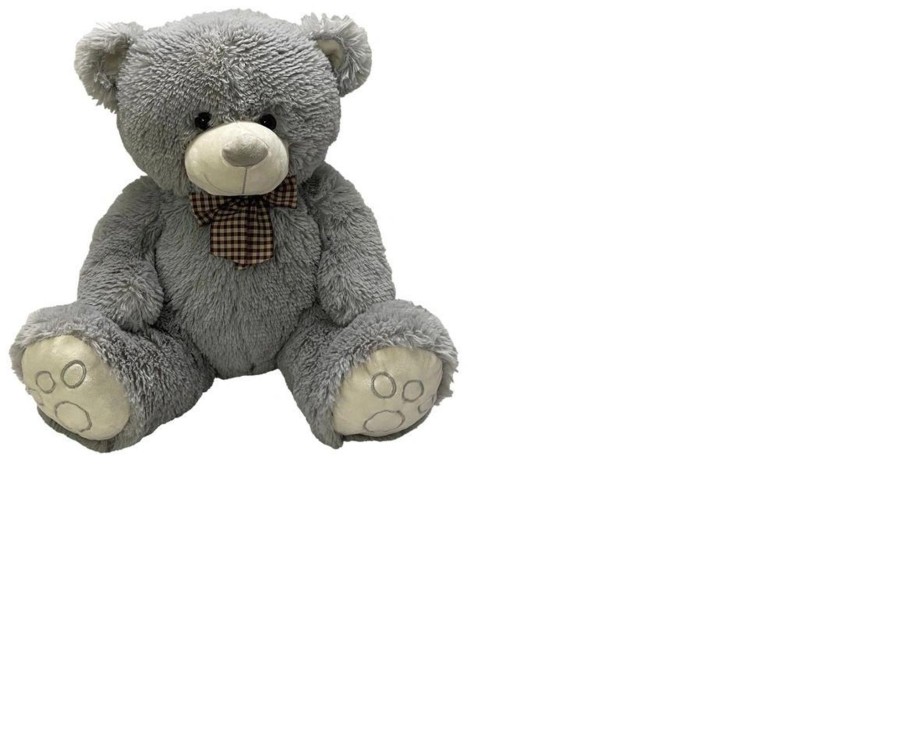 Toys Ken Black Toys | 43Cm Sitting Teddy Bear - Grey