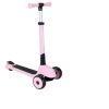 Outdoor Ken Black Toys | Isporter Deluxe Foldable Led Pink Scooter