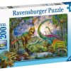 Learning & Education Ken Black Toys | Ravensburger Dinosaurs Xxl 200 Piece Jigsaw Puzzle